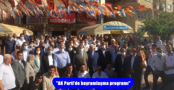 “AK Parti’de bayramlaşma programı”