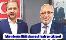 İskenderun Kütüphanesi ihaleye çıkıyor!