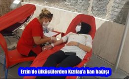 Erzin’de ülkücülerden Kızılay’a kan bağışı