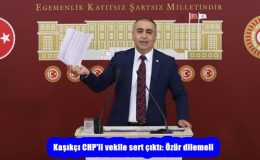 Kaşıkçı CHP’li vekile sert çıktı: Özür dilemeli