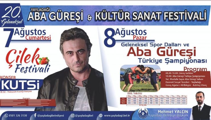 Yayladağı’nda Aba Güreşi Festivali düzenlenecek