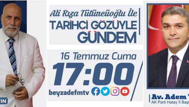 Tütüncüoğlu, Yeşildal ile gündemi değerlendirecek
