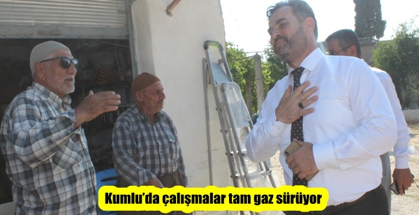 Kumlu’da çalışmalar tam gaz sürüyor