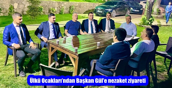 Ülkü Ocakları’ndan Başkan Gül’e nezaket ziyareti