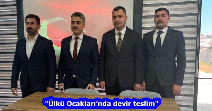 “Ülkü Ocakları’nda devir teslim”