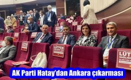 AK Parti Hatay’dan Ankara çıkarması