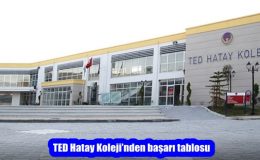 TED Hatay Koleji’nden başarı tablosu