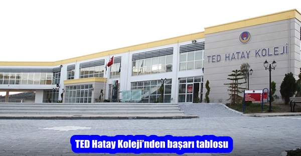 TED Hatay Koleji’nden başarı tablosu