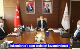 İskenderun’a spor tesisleri kazandırılacak