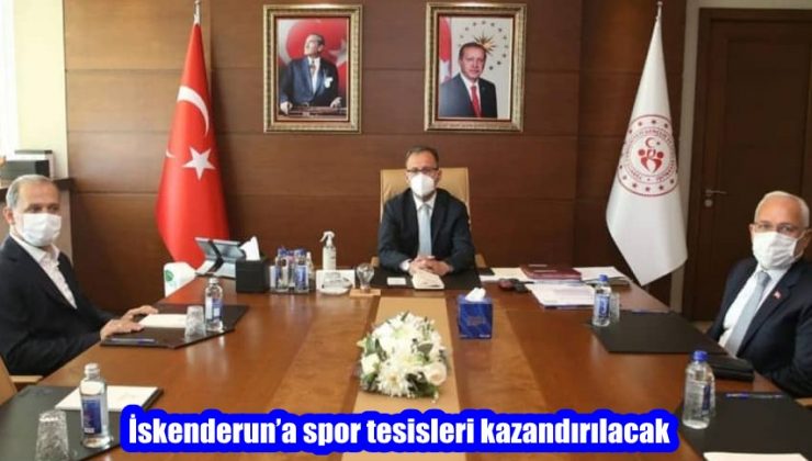 İskenderun’a spor tesisleri kazandırılacak