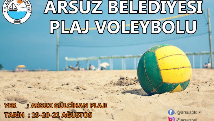 Arsuz’da “Plaj Sporları” start alıyor