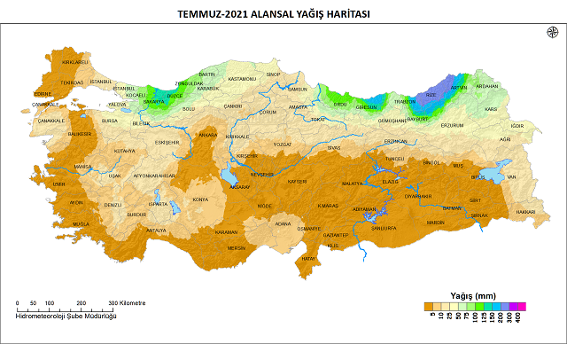 Hatay’da yağışlar %89 azaldı