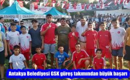 Antakya Belediyesi GSK güreş takımından büyük başarı
