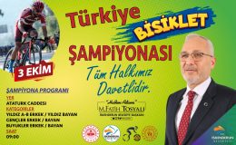 Tosyalı: Türkiye Bisiklet Şampiyonası İskenderun’da yapılacak