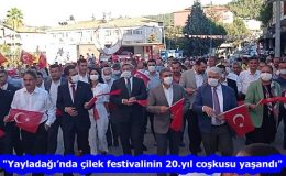“Yayladağı’nda çilek festivalinin 20.yıl coşkusu yaşandı”