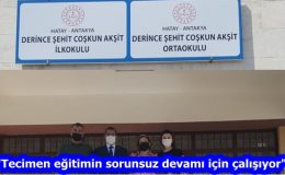 “Tecimen eğitimin sorunsuz devamı için çalışıyor”