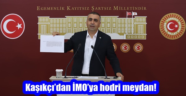 Kaşıkçı’dan İMO’ya hodri meydan!