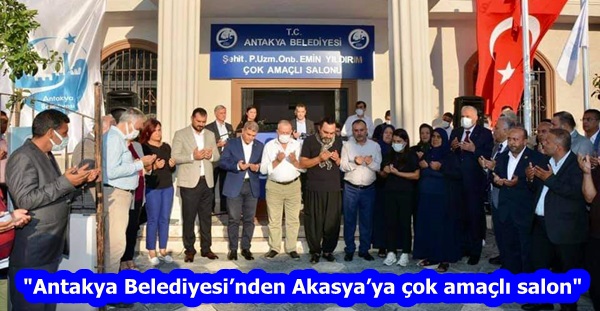 “Antakya Belediyesi’nden Akasya’ya çok amaçlı salon”