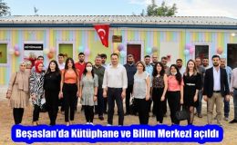 Beşaslan’da Kütüphane ve Bilim Merkezi açıldı