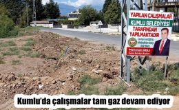Kumlu’da çalışmalar tam gaz devam ediyor