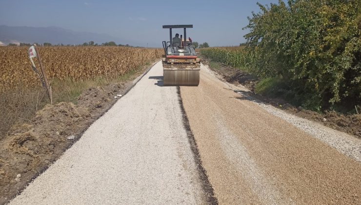 Başkan Yavuz asfalt çalışmalarına ara vermeden devam ediyor