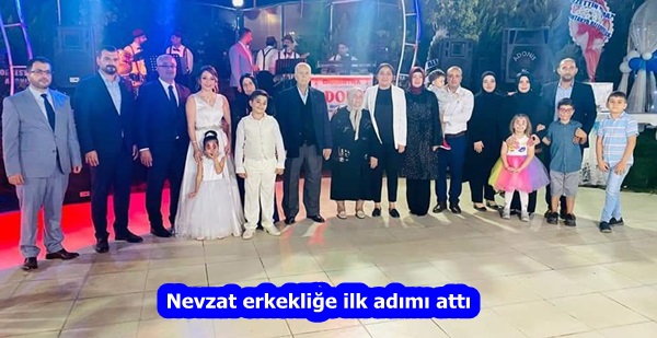 Nevzat erkekliğe ilk adımı attı