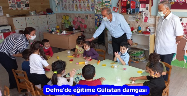 Defne’de eğitime Gülistan damgası