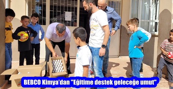 BEBCO Kimya’dan “Eğitime destek geleceğe umut”