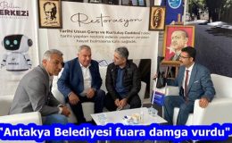“Antakya Belediyesi fuara damga vurdu”