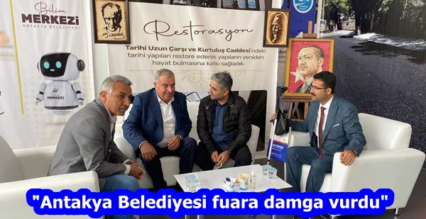 “Antakya Belediyesi fuara damga vurdu”