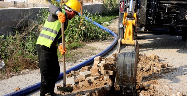 Defne Harbiye gayrisıhhi borulara veda ediyor