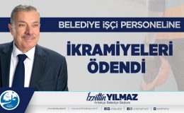 Başkan Yılmaz’dan işçi personeline çifte ikramiye