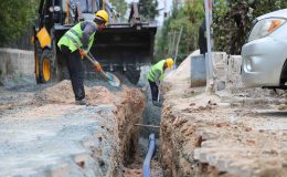 Harbiye’de içme suyu hattı hayata geçti