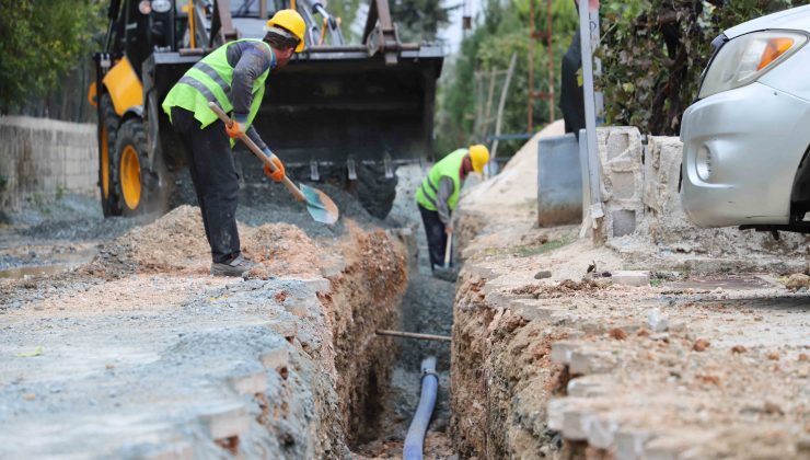 Harbiye’de içme suyu hattı hayata geçti