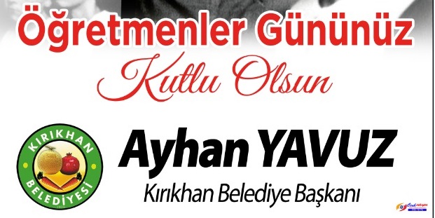 YAVUZ “GELECEK; GENÇLERİN, GENÇLER İSE ÖĞRETMENLERİN ESERİDİR”