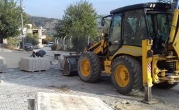 Samandağ’da fen işleri ekipleri çalışmaları hızlandırdı
