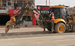 SAMANDAĞ BELEDİYESİ İLÇE MERKEZİNDEKİ TRAFİĞİ RAHATLATIYOR