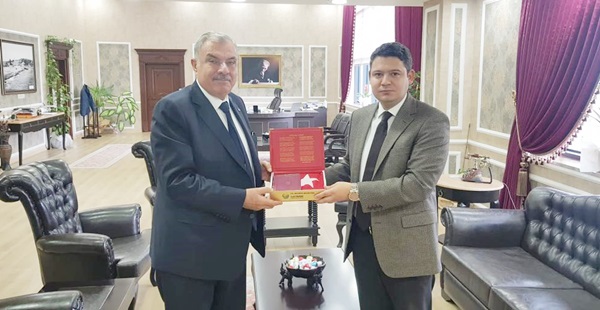 Başkan Yılmaz’dan Kaymakam Gökpınar’a ziyaret
