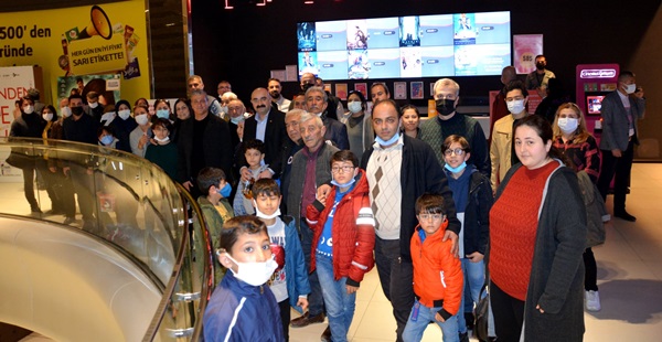 Belen’de Mahallem Sinema’da etkinliğine yoğun ilgi