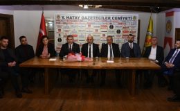 Başkan Yılmaz’dan ‘Çalışan Gazeteciler Günü’nde cemiyetlere ziyaret