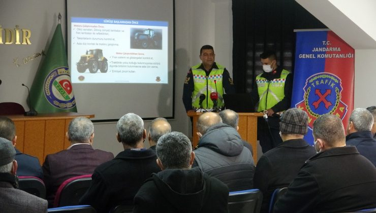 Hatay’da çiftçilere traktör kazaları anlatıldı