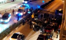 Hatay’da 5 aracın karıştığı zincirleme kaza kamerada