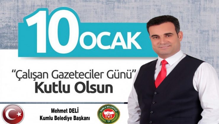 Başkan Deli: Gazetecilerin 10 Ocak gününü kutluyorum