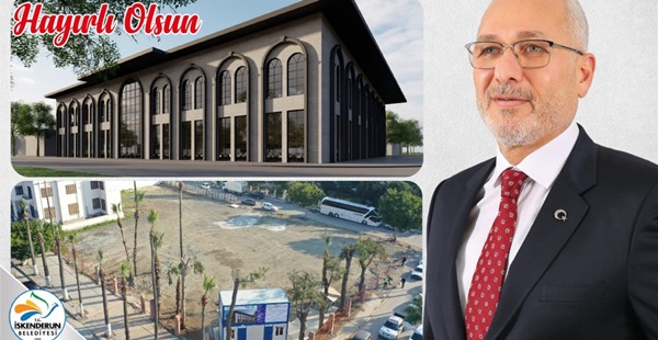 İskenderun’a modern kütüphane yapılıyor