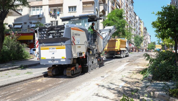 HBB’DEN CUMHURİYET CADDESİ’NE BETON ASFALT