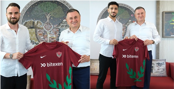 Musa Çağıran ve Cengiz Demir Hatayspor’da  