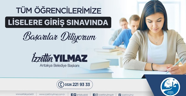 Yılmaz: “LGS’ye girecek öğrencilerimize başarılar diliyorum”