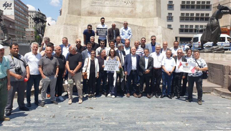 GAZETECİLER HAKLARI İÇİN ANKARA’DA
