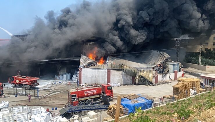 HBB İTFAİYESİNDEN ARSUZ’DAKİ YANGINA ANINDA MÜDAHALE