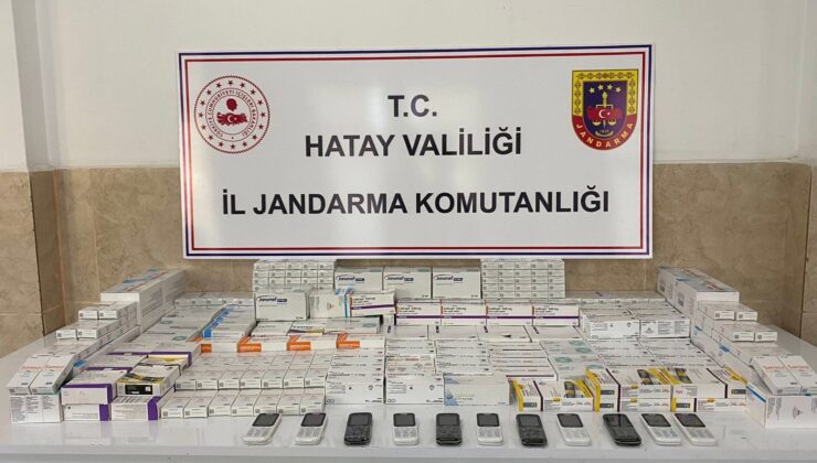 Hatay’da 3,5 milyon liralık kaçak ilaç ele geçirildi